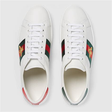 sneaker bassa ace ricamata gucci|gucci ace shoes customer service.